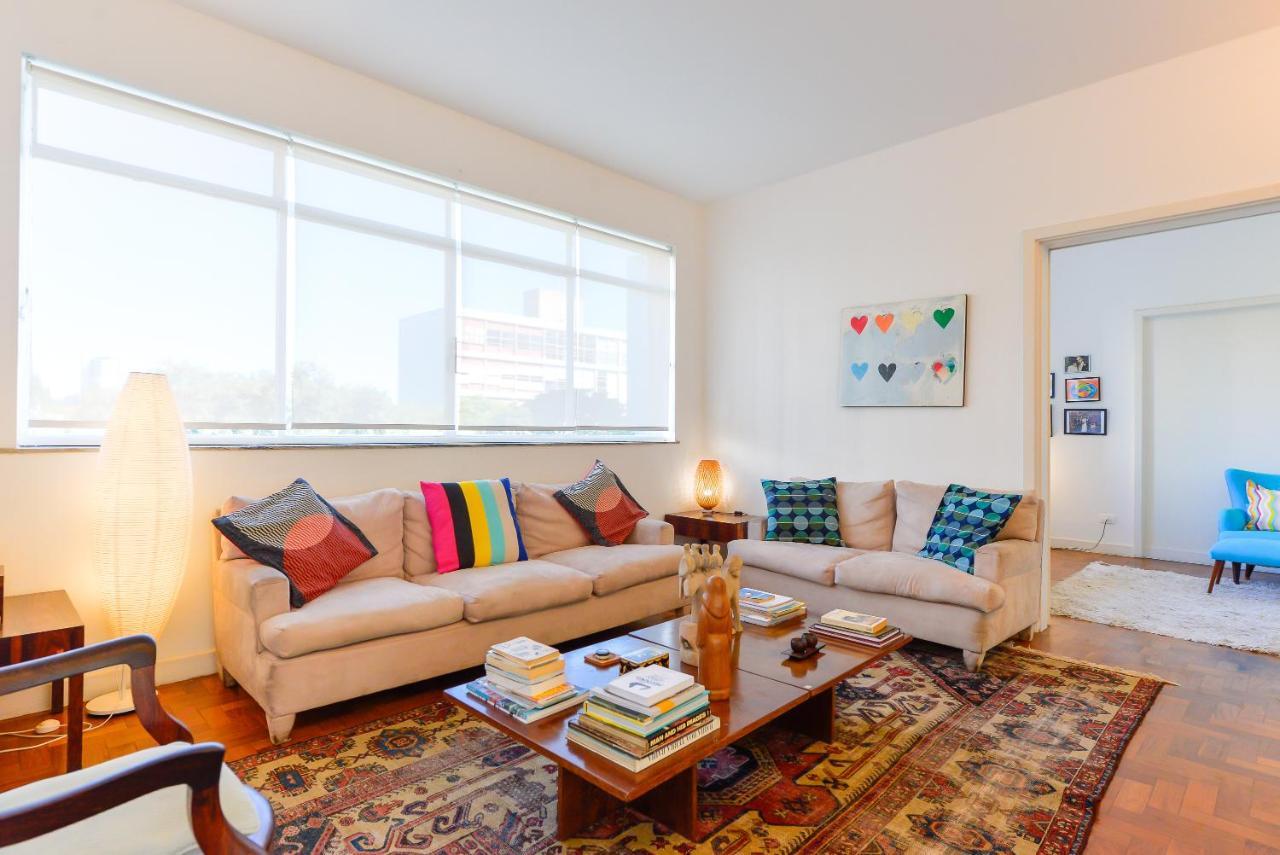 Ferienwohnung Lindo Apartamento No Coracao De Higienopolis São Paulo Exterior foto